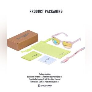 Kids Sunglasses - Pink and Yellow